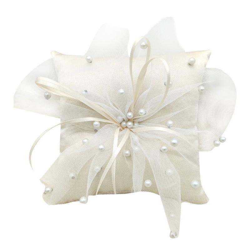 31BB Handmade Pearls Đệm vòng  - đánh giá và giá Ring Bearer Pillow