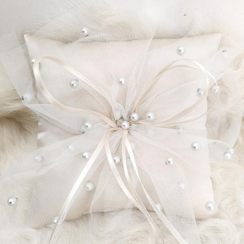 31BB Handmade Pearls Đệm vòng  - đánh giá và giá Ring Bearer Pillow