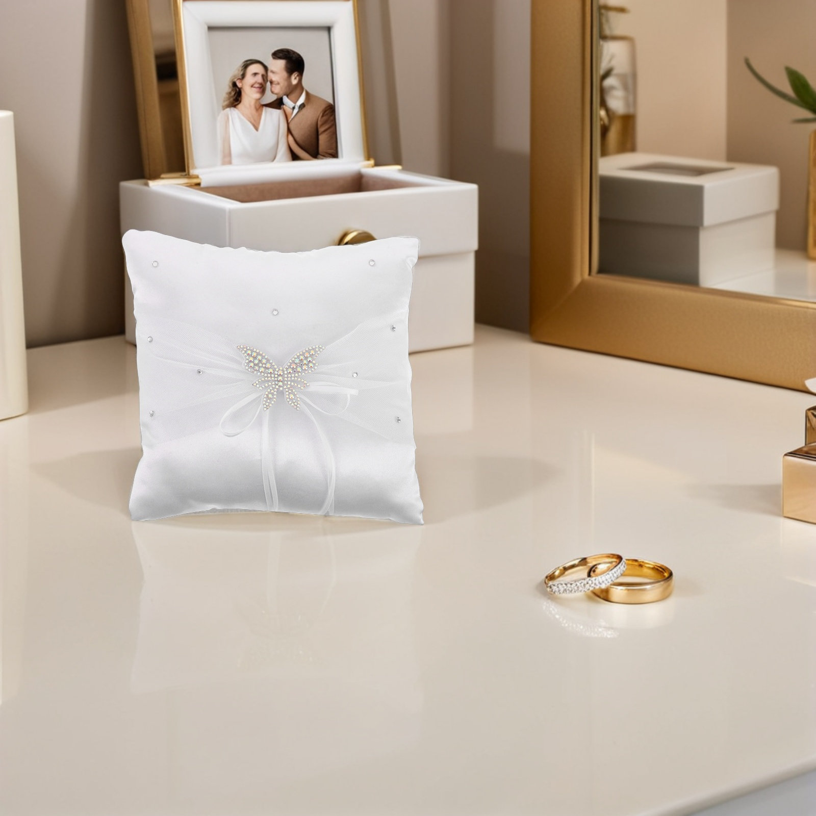Ring Bearer Accessories Elegan - đánh giá và giá Ring Bearer Pillow