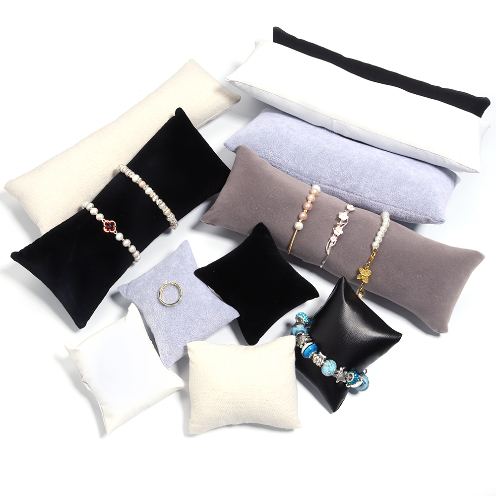 1Pc PU Leather Velvet Jewelry  - đánh giá và giá Ring Bearer Pillow