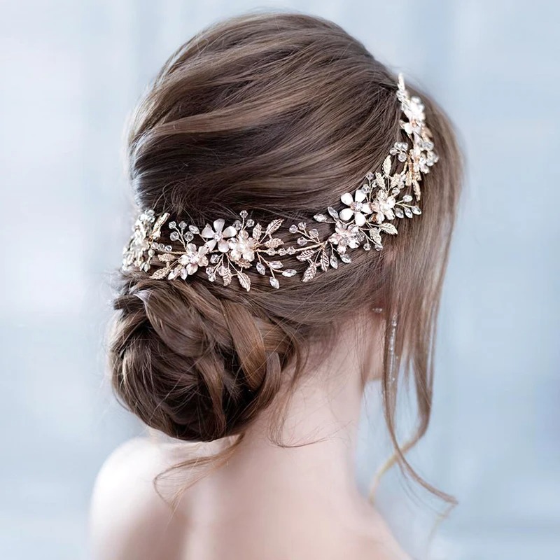 Crystal Flower Leaf Wedding Br - đánh giá và giá Wedding Supply Store