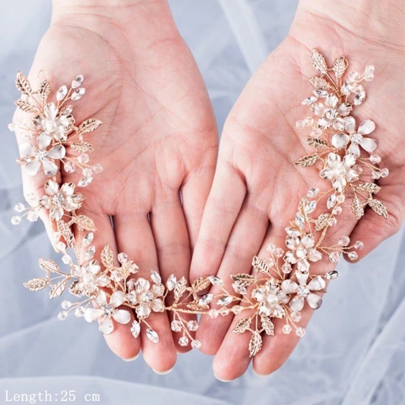 Crystal Flower Leaf Wedding Br - đánh giá và giá Wedding Supply Store