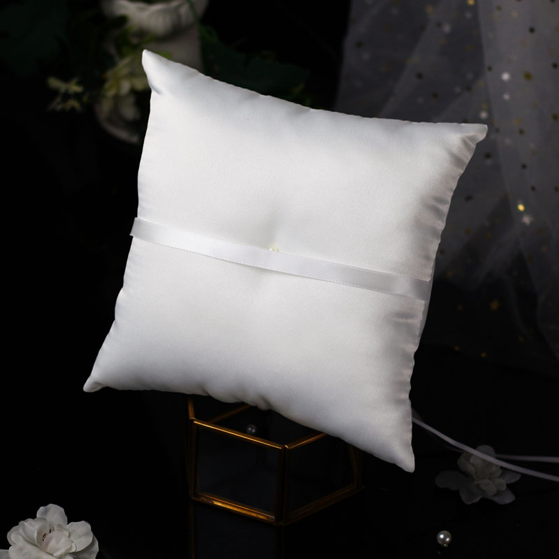 1Pcs 10*10cm Sparkling Rhinest - đánh giá và giá Ring Bearer Pillow