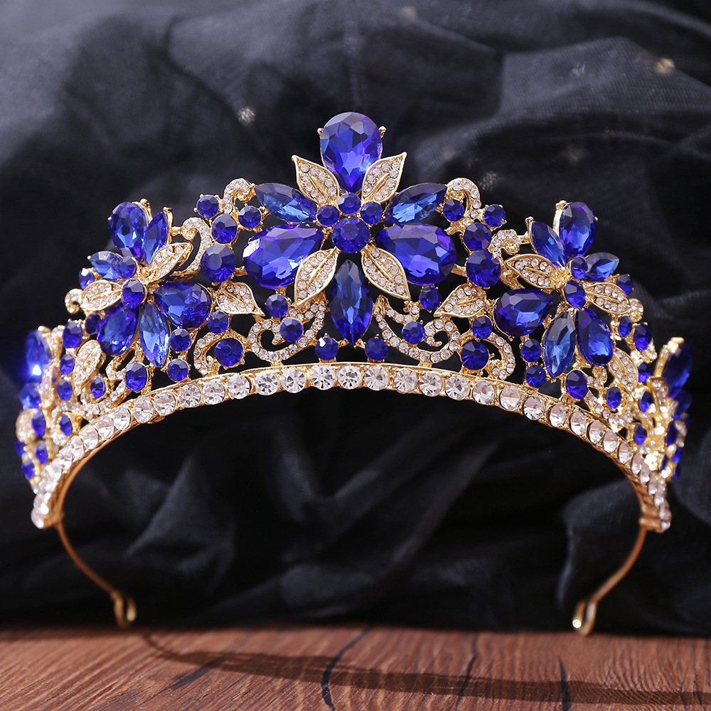 Baroque Crystal Crown Tiara Fo - đánh giá và giá Wedding Supply Store