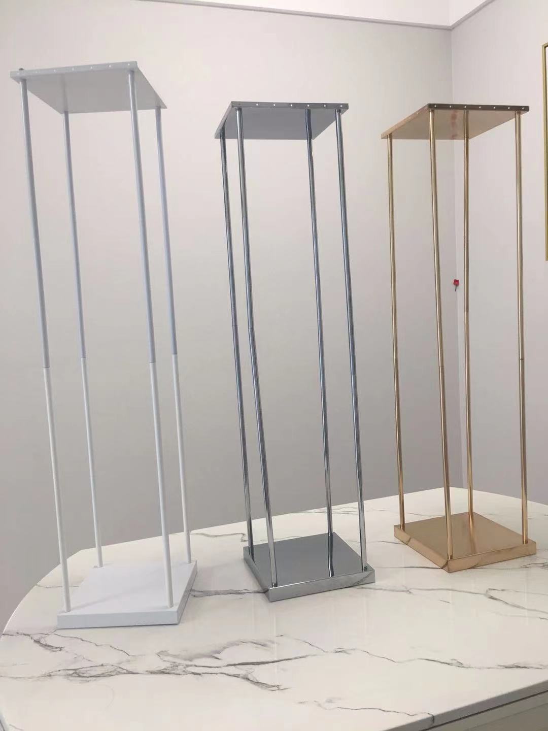 12pcs)Elegant tall gold mental - đánh giá và giá Centerpiece Vase Tall