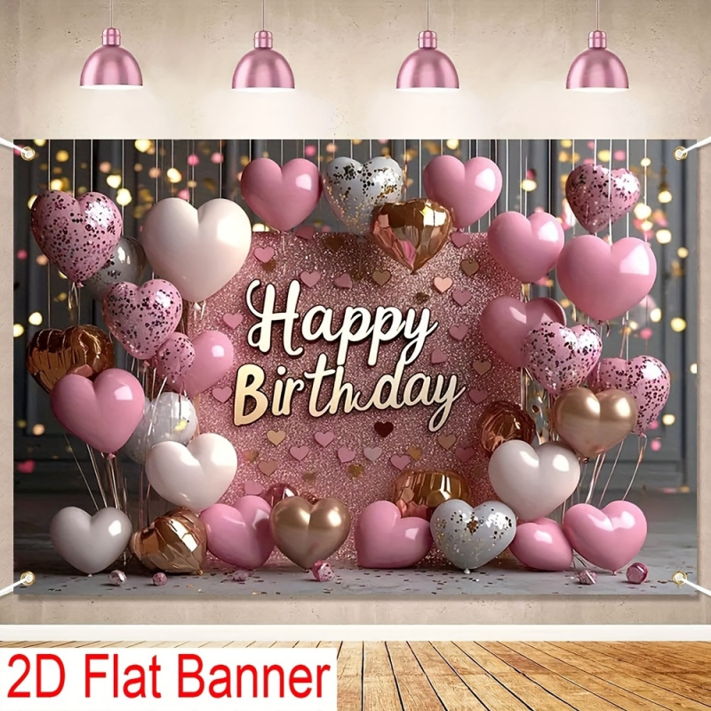 1Happy birthday，Pink glitter b - đánh giá và giá Wedding Power Supply