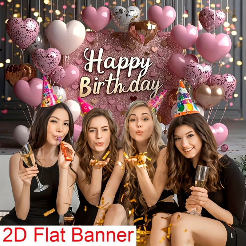 1Happy birthday，Pink glitter b - đánh giá và giá Wedding Power Supply
