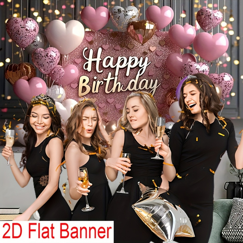 1Happy birthday，Pink glitter b - đánh giá và giá Wedding Power Supply