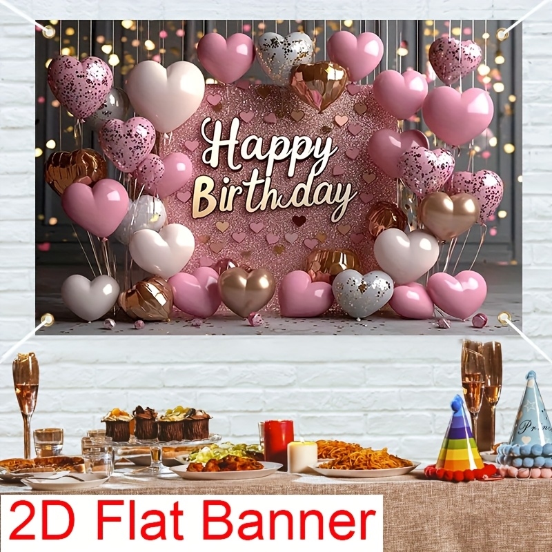 1Happy birthday，Pink glitter b - đánh giá và giá Wedding Power Supply