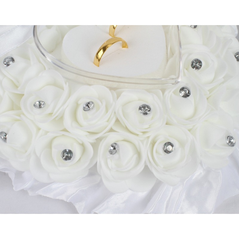 Romantic Wedding Ring Pillow L - đánh giá và giá Ring Bearer Pillow
