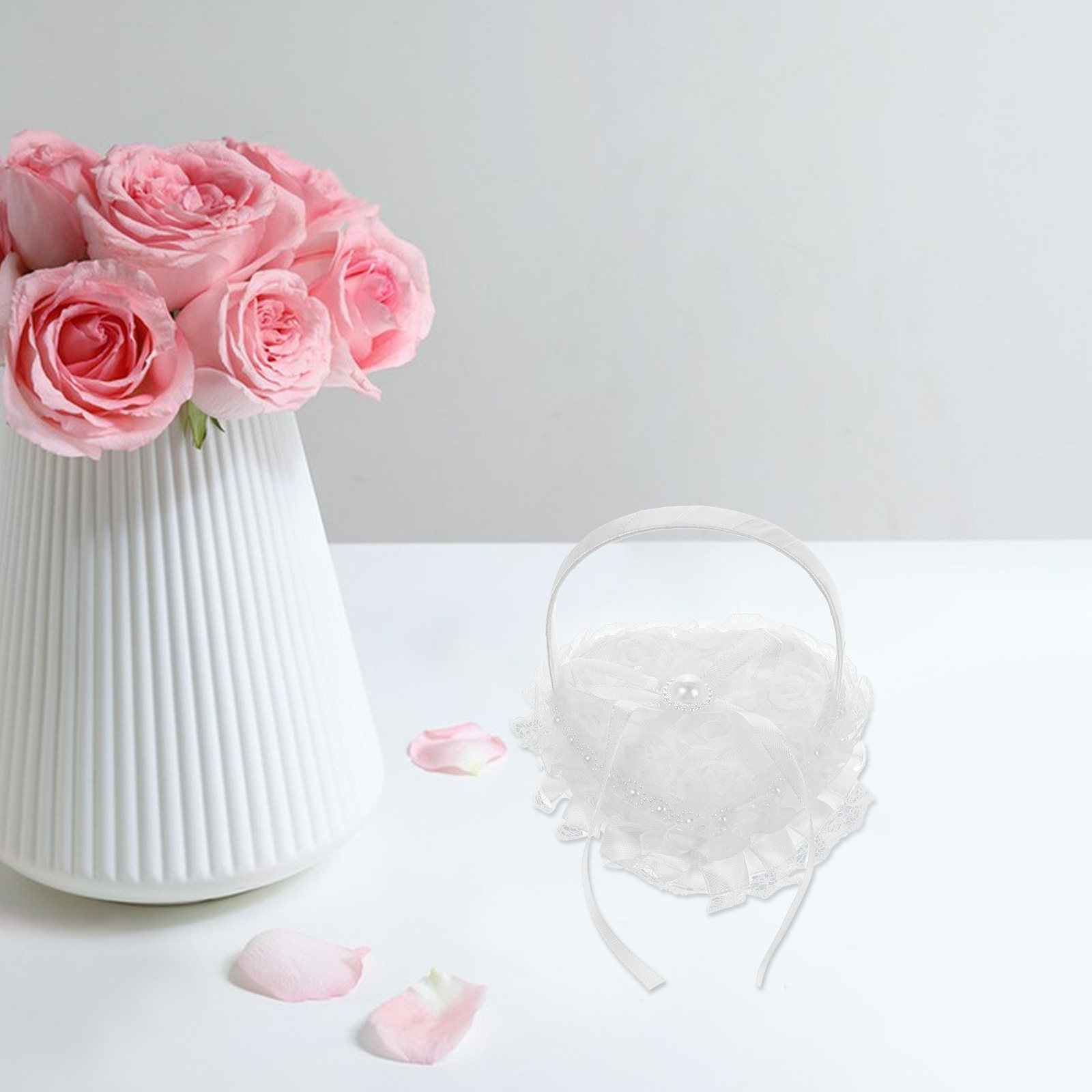Heart Shape Ring Pillow Delica - đánh giá và giá Ring Bearer Pillow