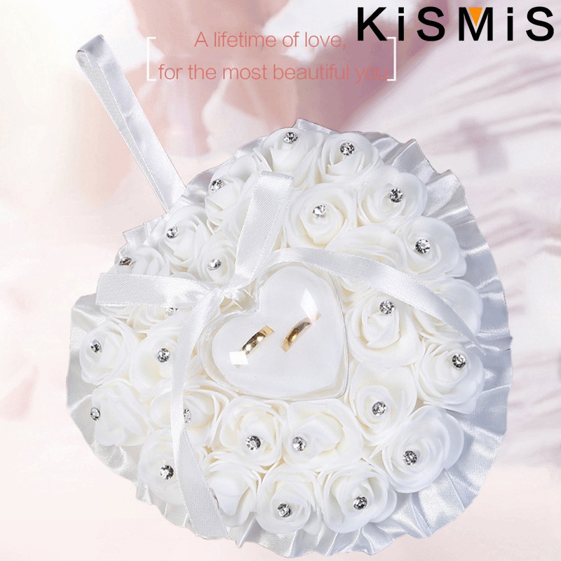 Wedding Ring Pillow Couples Ro - đánh giá và giá Ring Bearer Pillow
