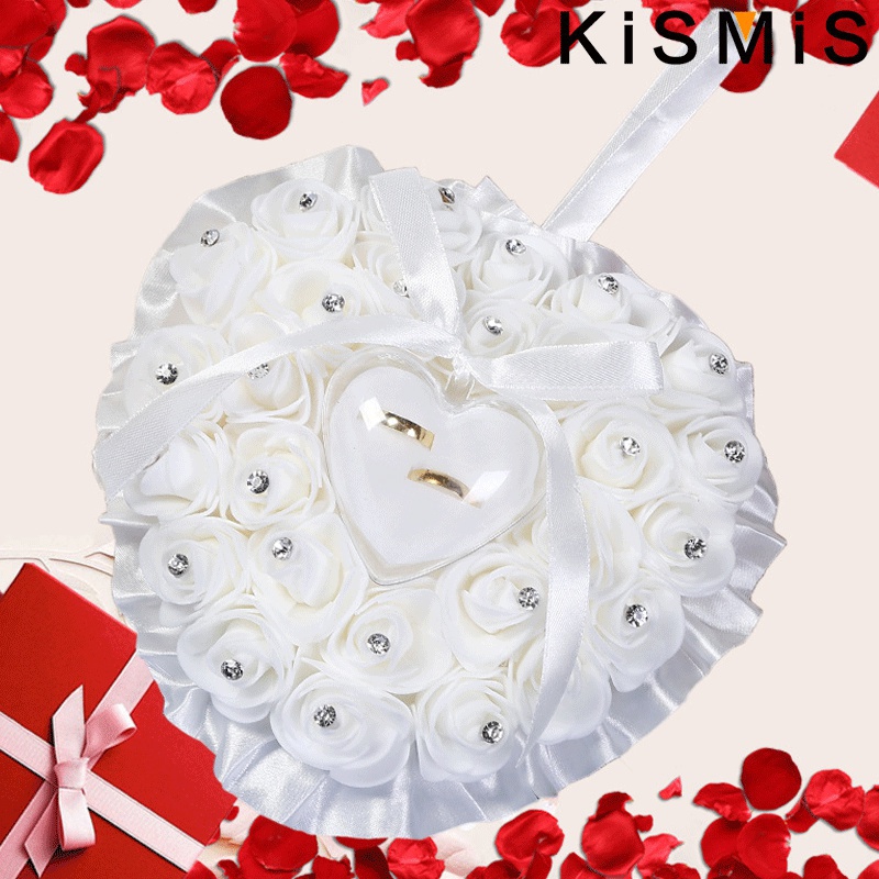 Wedding Ring Pillow Couples Ro - đánh giá và giá Ring Bearer Pillow